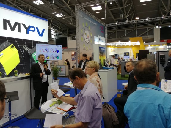 Votrag von my-pv bei Messe
