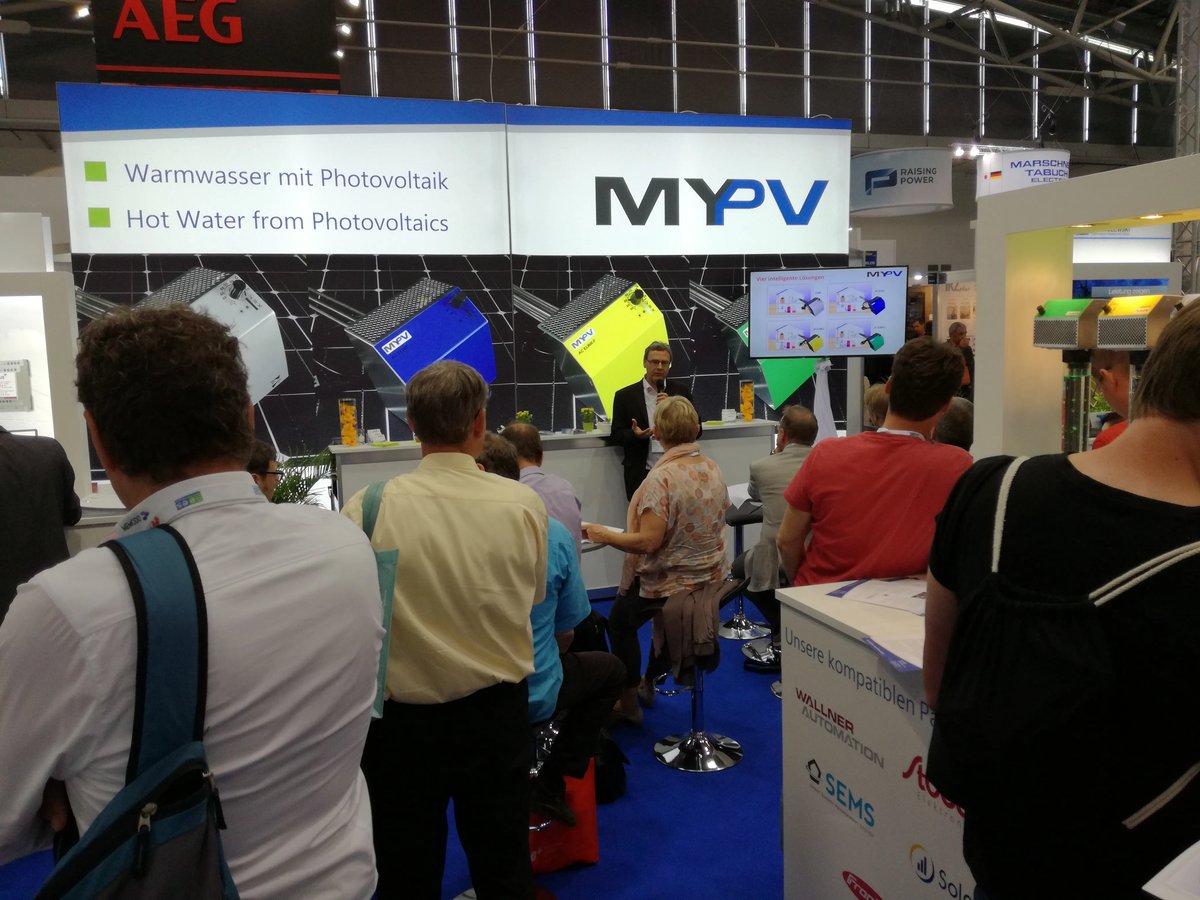 my-PV Stand bei Messe